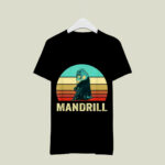 Vintage Retro Style Sunset Mandrill 3 T Shirt