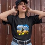 Vintage Ukraine Postage Stamp Flag Pride 1 T Shirt