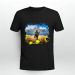 Vintage Ukraine Postage Stamp Flag Pride 2 T Shirt