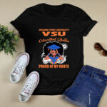 Virginia State University VSU Educated Queen Proud Of My Roots 4 T Shirt