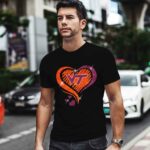 Virginia Tech Hokies Twinkle Heart 2 T Shirt