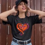 Virginia Tech Hokies Twinkle Heart 3 T Shirt