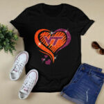 Virginia Tech Hokies Twinkle Heart 4 T Shirt