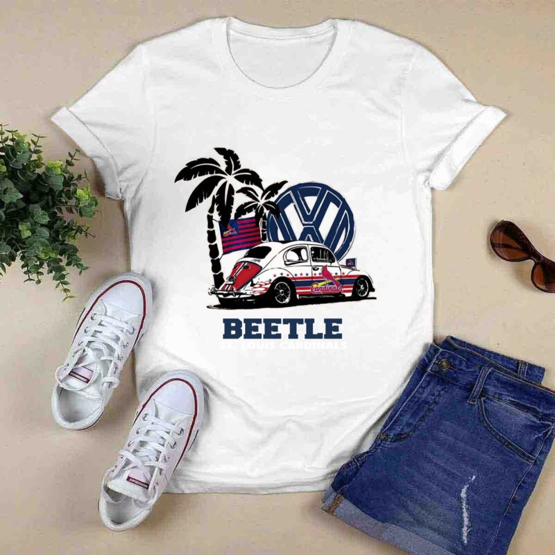 Volkswagen Beetle St Louis Cardinals 0 T Shirt