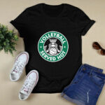 Volleyball served hot starbucks logo 4 T Shirt