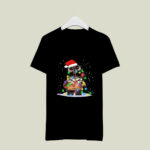 WALL E With Lights Christmas Tree 4 T Shirt