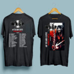 WASP Wasp 40 Years Live World Tour 2022 Front 5 T Shirt