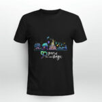 Walt Disney World 50Th Anniversary Magic Kingdom Magic Castle 3 T Shirt
