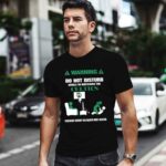 Warning Do Not Disturb While Im Watching The Celtics Serious Injury 1 T Shirt