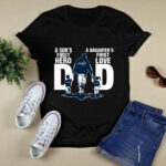 Washington Capitals Dad sons first hero daughters first love 4 T Shirt