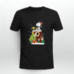 Washington Commanders Snoopy Woodstock Christmas 3 T Shirt