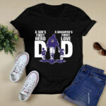 Washington Huskies Dad sons first hero daughters first love 4 T Shirt