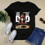 Washington Red skins Dad a sons first hero a daughters first love 2 T Shirt