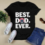 Washington Wizards Best Dad Ever 2 T Shirt