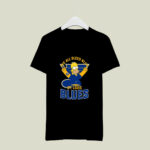 We All Bleed Blue Homer Simpson St Louis Blues 2019 Stanley 1 T Shirt
