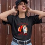 We All Meow Down Here Clown Cat Kitten Halloween 1 T Shirt