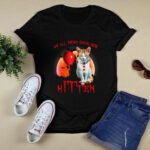 We All Meow Down Here Clown Cat Kitten Halloween 4 T Shirt