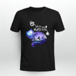 We Are All Mad Here Cheshire Cat Alice In Wonderland Black 2 T Shirt