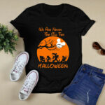 We Are Never Too Old For Halloween Mickey Donald Duck Goofy Pluto 4 T Shirt