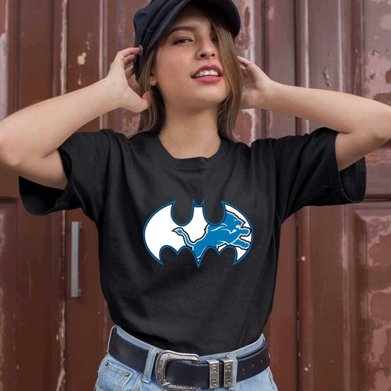 We Are The Detroit Lions Batman Mashup 0 T Shirt