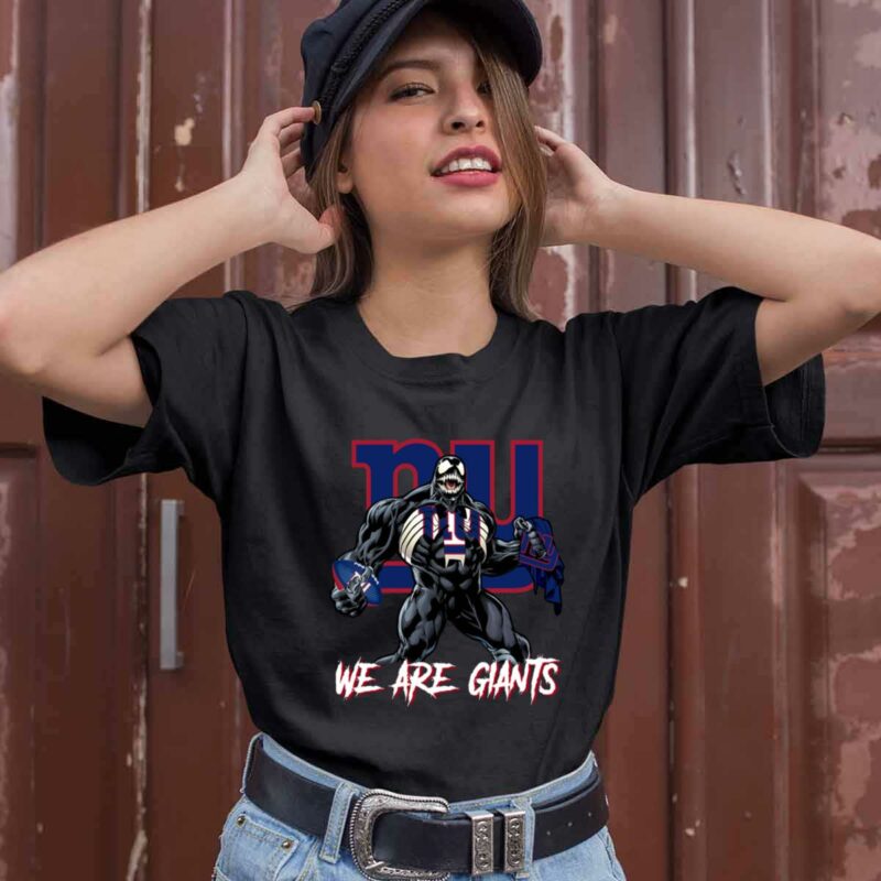 We Are The Giants Venom X New York Giants 0 T Shirt