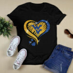 West Virginia Mountaineers Twinkle Heart 4 T Shirt
