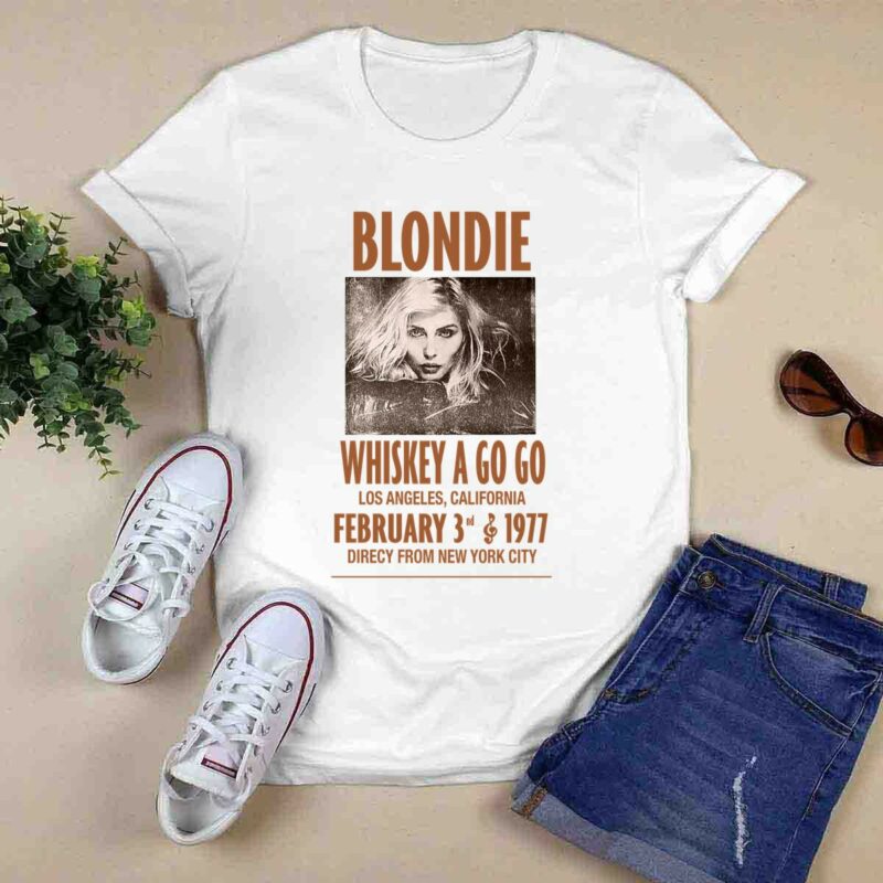 Whiskey A Go Go Blondie 70S Retro Cool Poster Vintage 0 T Shirt
