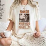 Whiskey A Go Go Blondie 70s Retro CooL Poster Vintage 1 T Shirt