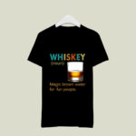 Whiskey Noun Magic Brown Water For Fun People Vintage 151 T Shirt