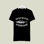 Wicked Pissah Albacore Tuna Fishing Fish Illustration Gear 2 T Shirt