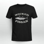Wicked Pissah Albacore Tuna Fishing Fish Illustration Gear 3 T Shirt