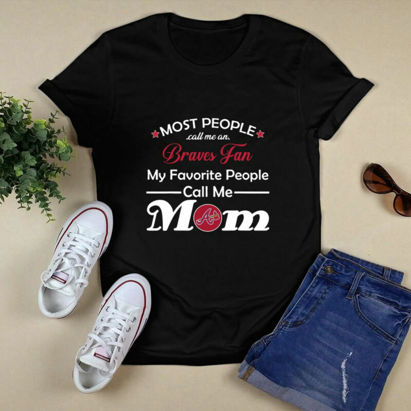 Wife Mom Atlanta Braves Fan Baseball Mothers Day Gift 0 T Shirt