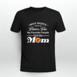 Wife Mom Calgary Flames Fan Hockey Mothers day Gift 0 T Shirt