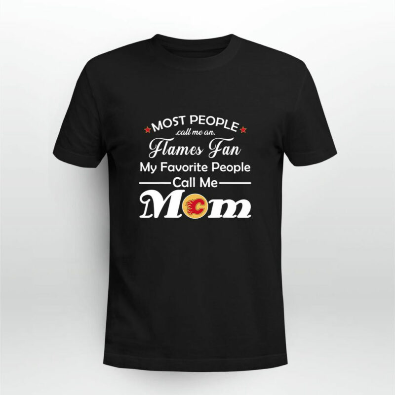 Wife Mom Calgary Flames Fan Hockey Mothers Day Gift 0 T Shirt