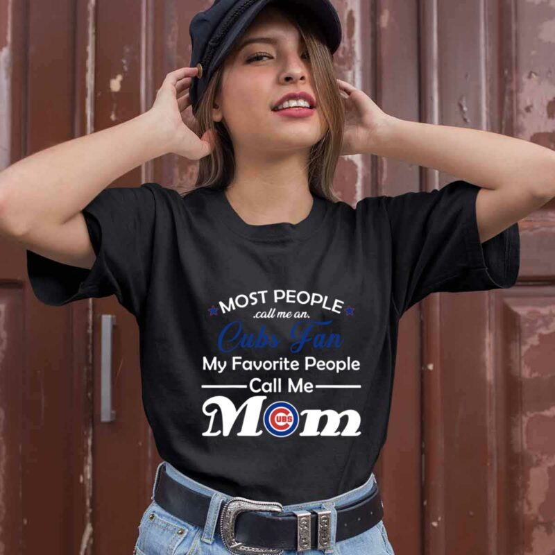 Wife Mom Chicago Cubs Fan Baseball Mothers Day Gift 0 T Shirt
