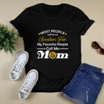 Wife Mom Ottawa Senators Fan Hockey Mothers day Gift 4 T Shirt