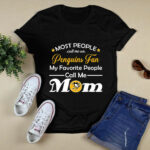 Wife Mom Pittsburgh Penguins Fan Hockey Mothers day Gift 4 T Shirt