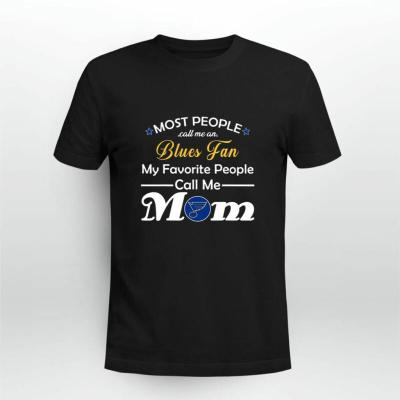 Wife Mom St Louis Blues Fan Hockey Mothers Day Gift 0 T Shirt