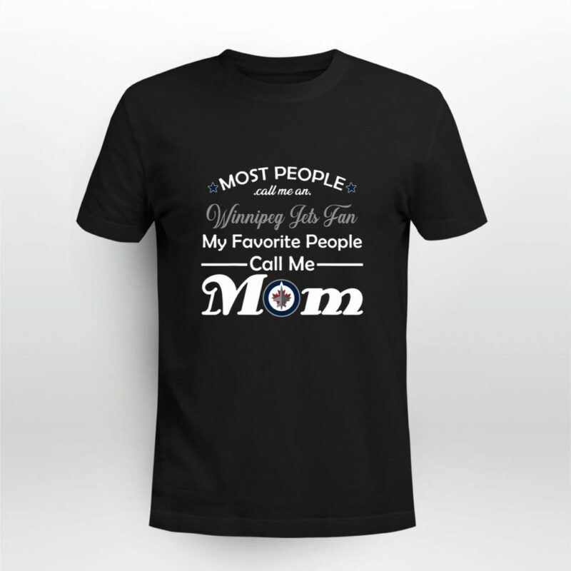 Wife Mom Winnipeg Jets Fan Hockey Mothers Day Gift 0 T Shirt