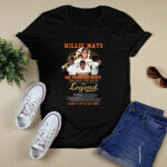 Willie Mays San Francisco Giants The Man The Myth The Legend 4 T Shirt