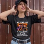 Willie Nelson 68th Anniversary 1956 2024 Signed thank you for the memories 1 T Shirt