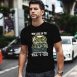 Win Lose Or Tie Packers Fan Till I Die Signatures 1 T Shirt