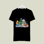 Winnie the Pooh Decorating Christmas Tree With Ornament 2 T Shirt