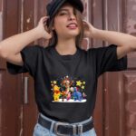 Winnie the Pooh Tigger Pooh And Eeyore With Lights Christmas 1 T Shirt