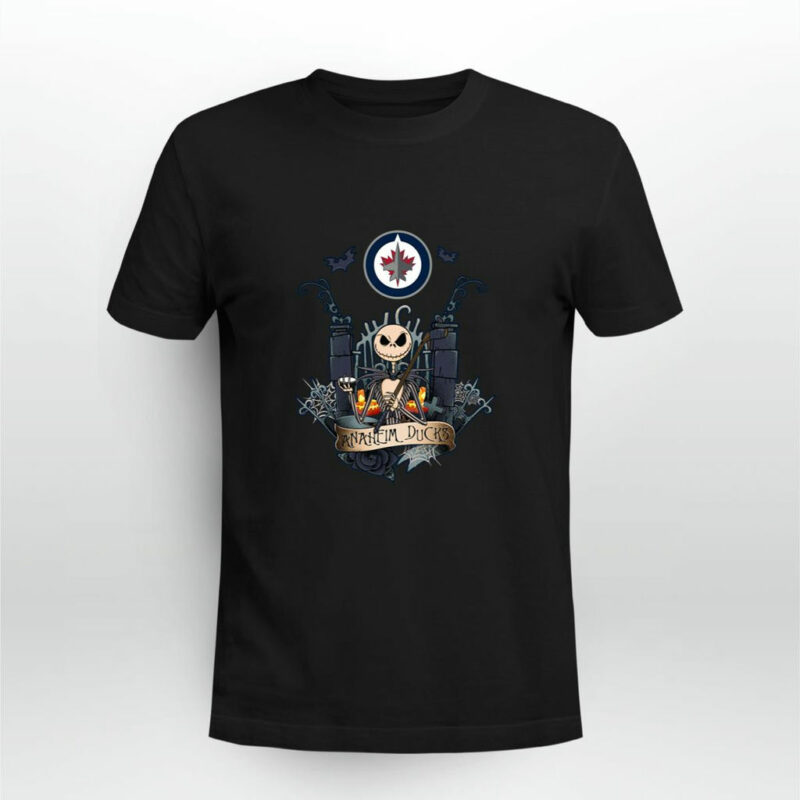 Winnipeg Jets Jack Skellington This Is Halloween 0 T Shirt