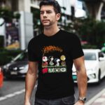 Wisconsin And Other Sport Teams Snoopy Under The Fall Tree 1 T Shirt