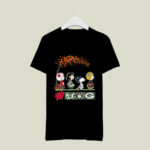 Wisconsin And Other Sport Teams Snoopy Under The Fall Tree 2 T Shirt