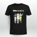 Wisconsin Christian Yelich Alex Antetokounmpo Aaron Rodgers Signatures 2 T Shirt