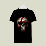 Wisconsin La Crosse Eagles The Punisher Mashup Football 1 T Shirt