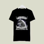 Wolf Nope I Ca Not Go To Hell Satan Still Has A Restraining Order Against Me New 3 T Shirt